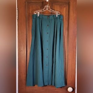 Skirt, 32 in waist, calf length